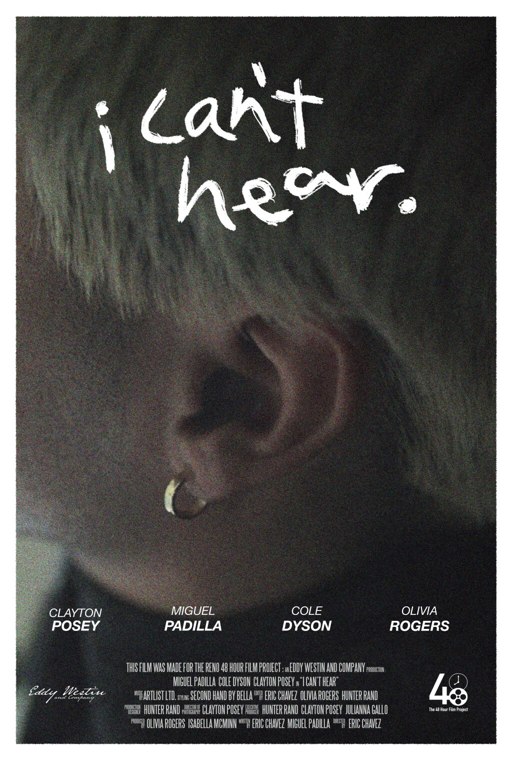 Filmposter for i can't hear